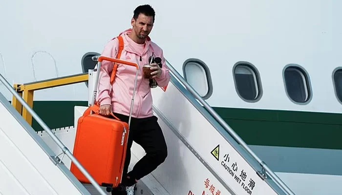 Lionel Messi, Inter Miami players touch down in Hong Kong after defeat by Cristiano Ronaldo’s team