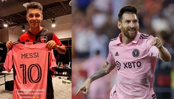 Who won Lionel Messi’s jersey after Inter Miami friendly with Newell’s Old Boys?