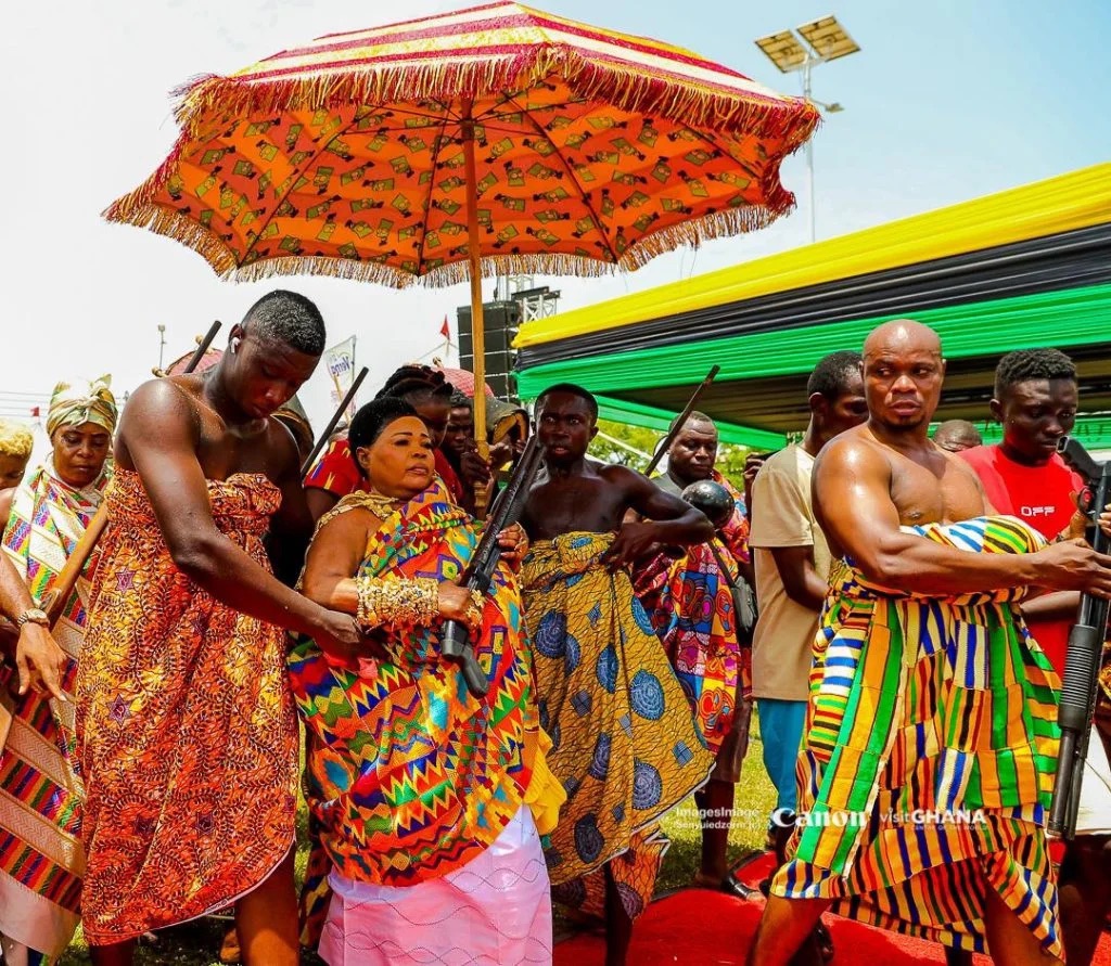 Asanteman Queenmothers Day Celebrated with Flourishing Feast Ghana Event at Manhyia Palace