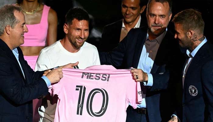Lionel Messi’s Inter Miami jersey leads MLS top-selling list